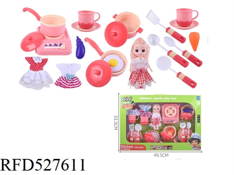 LITTLE BELLE SETS THE KITCHEN DINNERWARE SET
