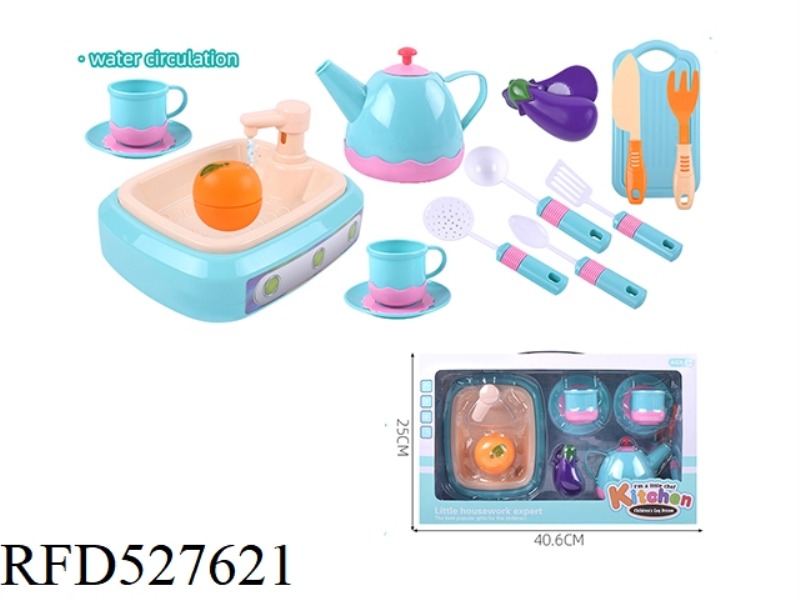 SIMULATION PRESS OUT WATER CIRCULATION DISHWARE SET