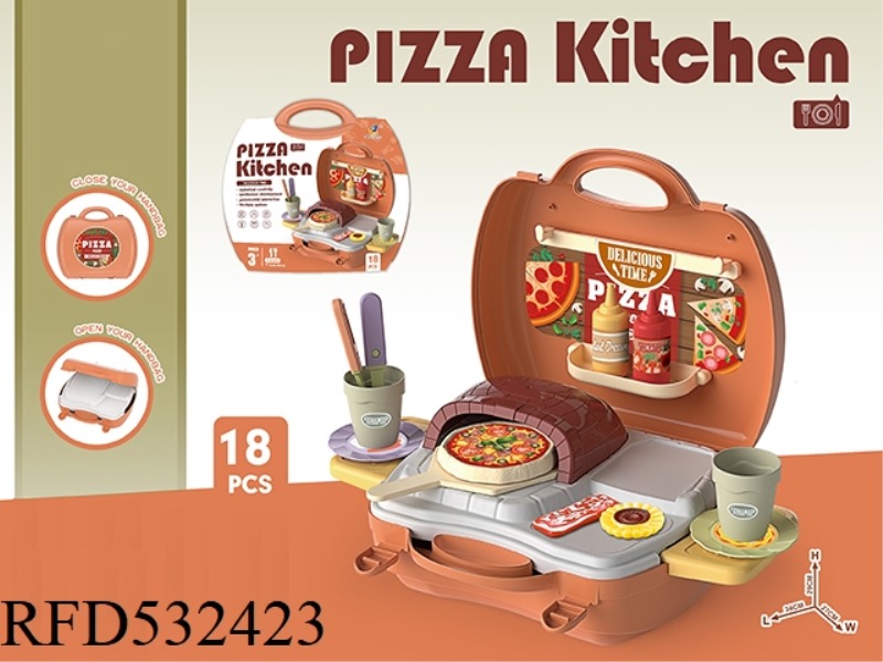 PORTABLE PIZZA TABLE 18PCS