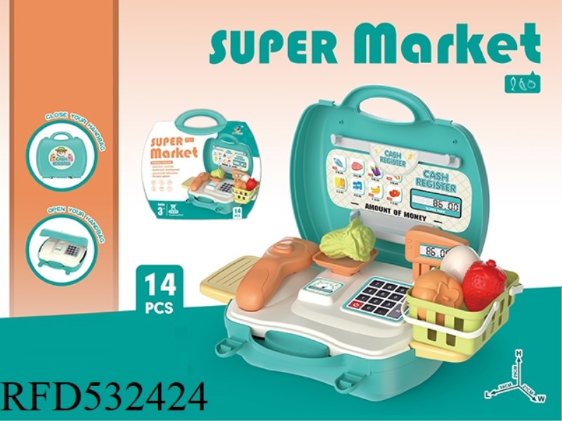 PORTABLE CASH REGISTER 14PCS