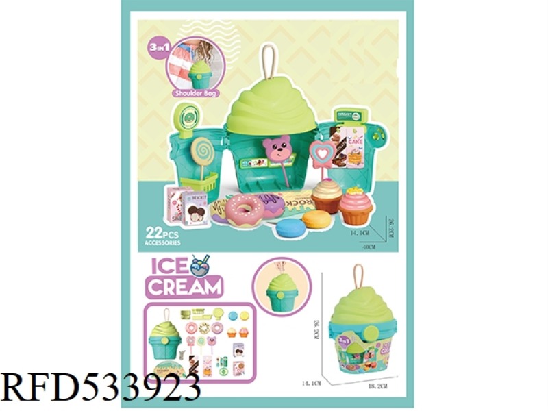 ICE CREAM CONE TOTE