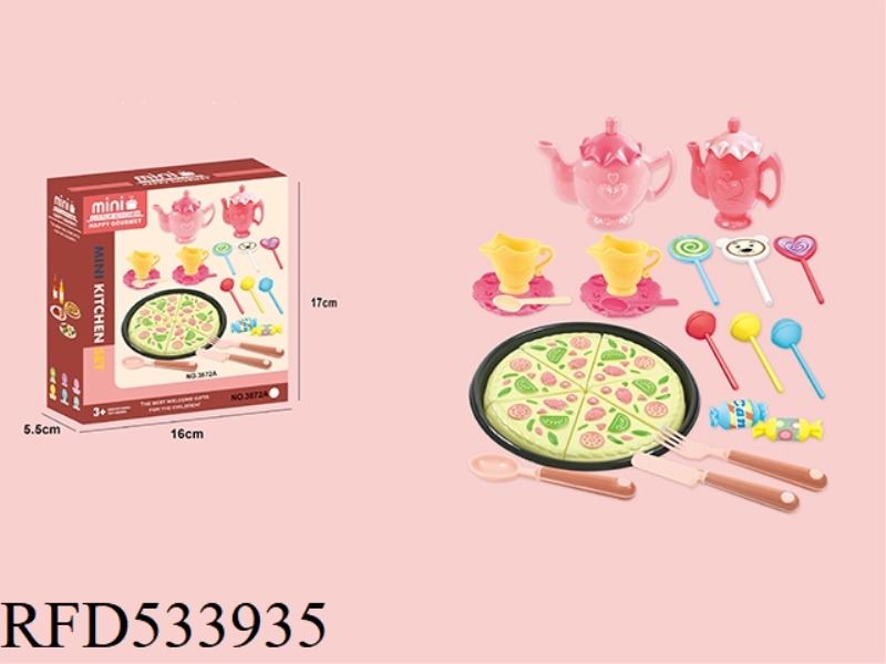 BIRTHDAY CAKE TEA SET