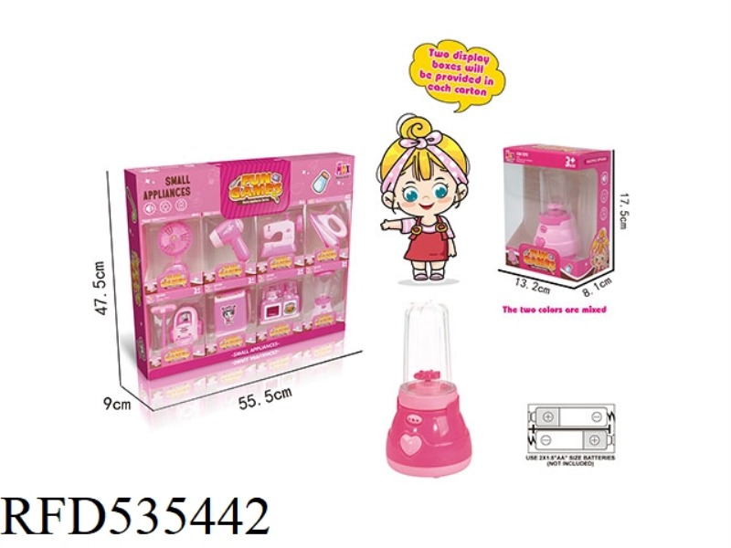 MINI ELECTRIC LIGHT SIMULATION BLENDER (PINK)