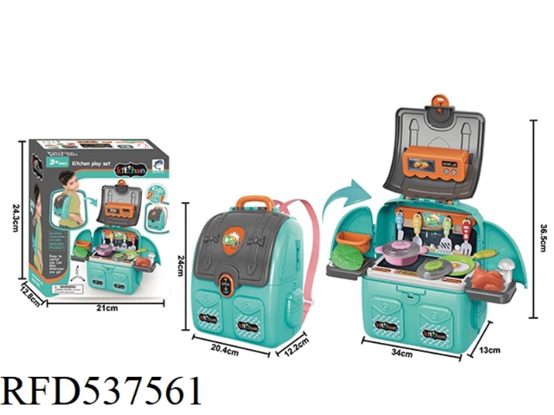 CHILDREN'S TABLEWARE SCHOOLBAG / BACKPACK / SIMULATION BAG