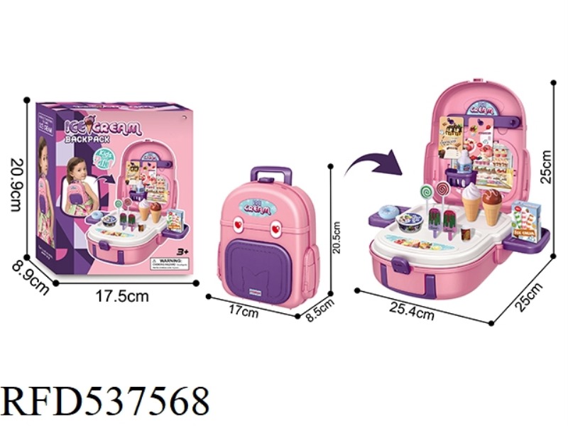 CHILDREN'S DESSERT SCHOOLBAGS