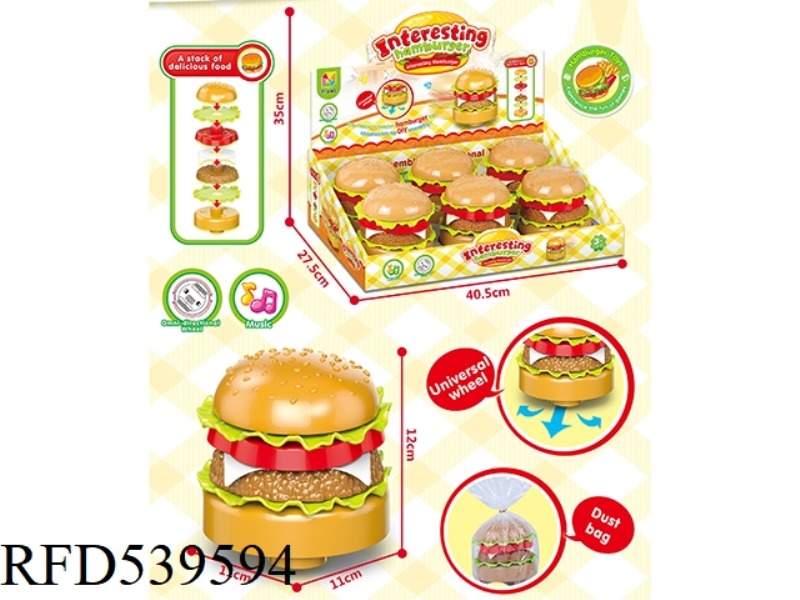 ELECTRIC UNIVERSAL DIY BURGER 6PCS