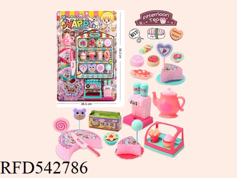 A SERIES OF DESSERTS.