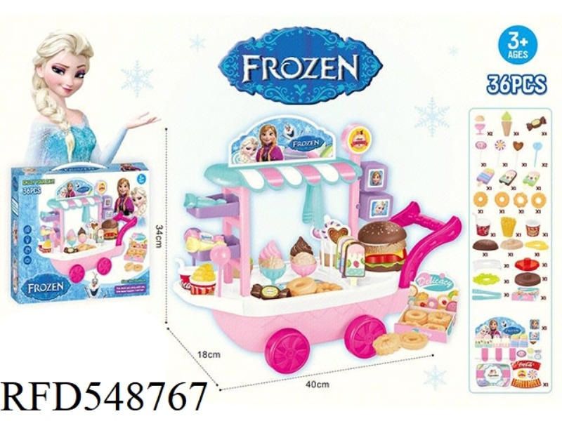 DESSERT BOAT (FROZEN)