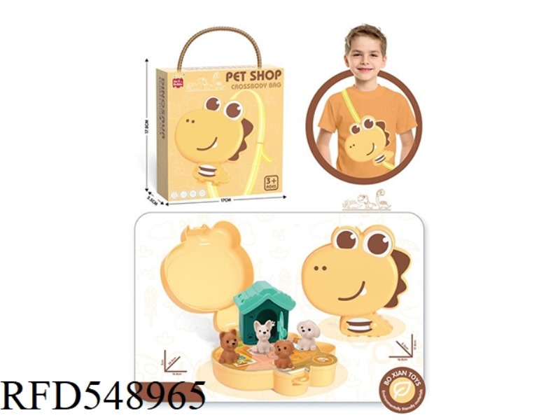 DINOSAUR SATCHEL PET THEME