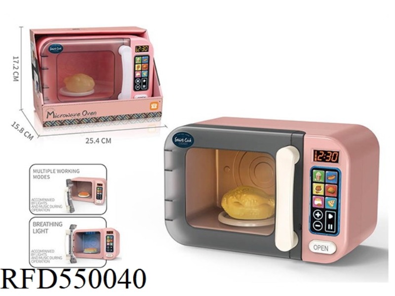 TOUCH SCREEN DISCOLORATION MICROWAVE OVEN (WITH TURKEY)