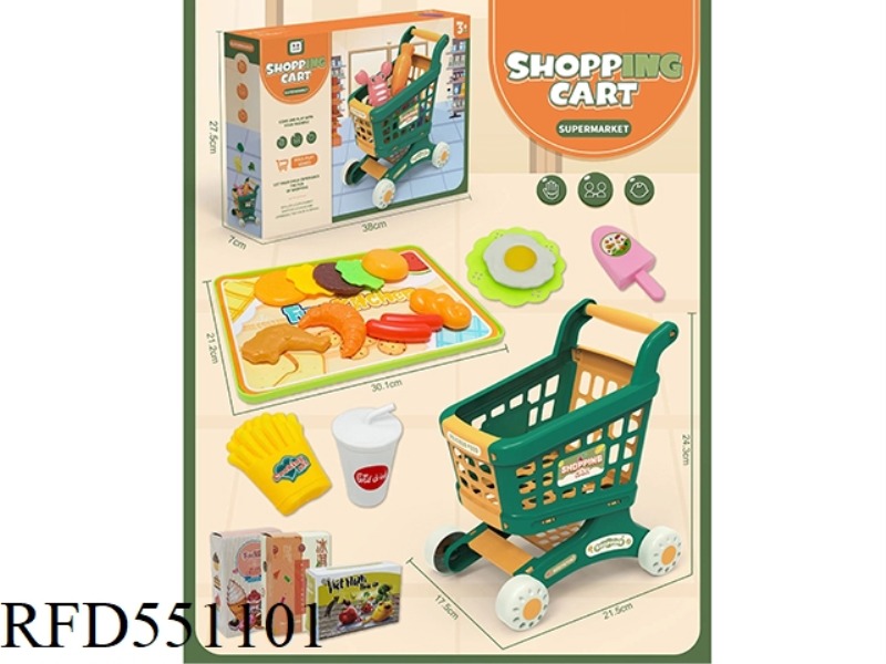 SHOPPING CART BURGER KIT