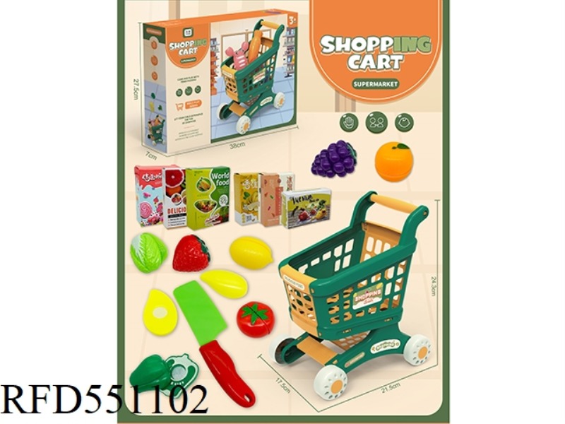 SHOPPING CART CAN CUT FRUIT KITS