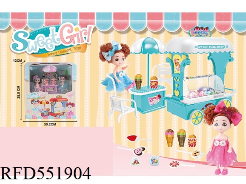 PLAY HOUSE ICE CREAM CART