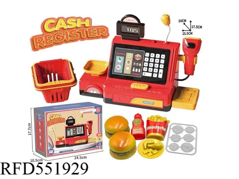 CASH REGISTER BURGER SET