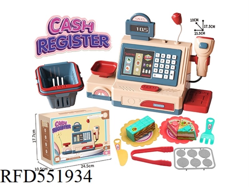 CASH REGISTER CAKE SET