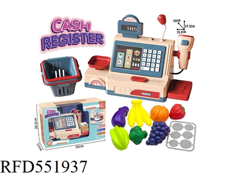 CASH REGISTER FRUIT SET