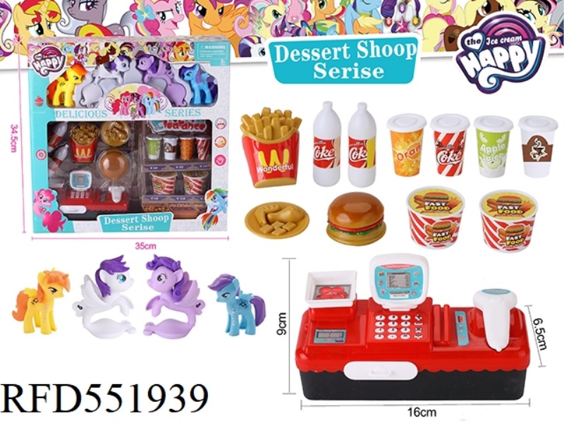 PONY POLLY CHECKOUT COUNTER
