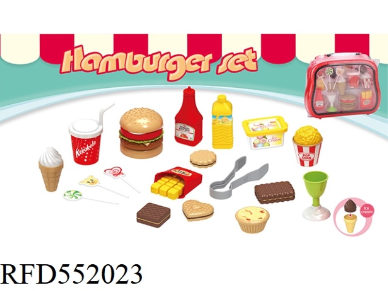 HAMBURGER PORTABLE SET