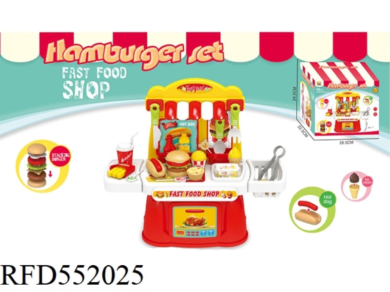 BURGER STAND SET