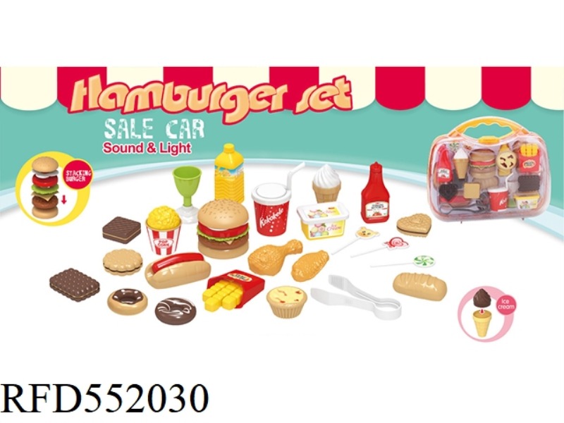 HAMBURGER PORTABLE SET
