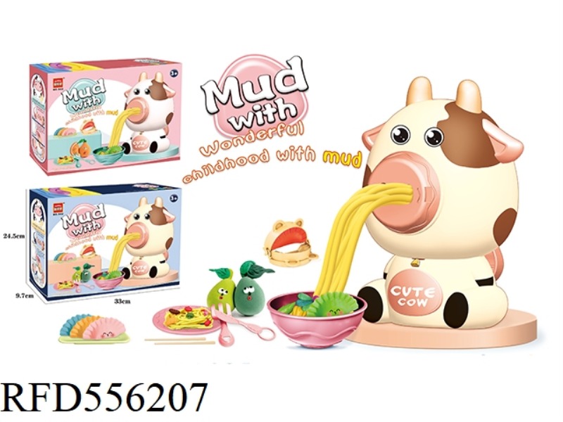 COW NOODLE MACHINE MIXED WITH TWO COLORS