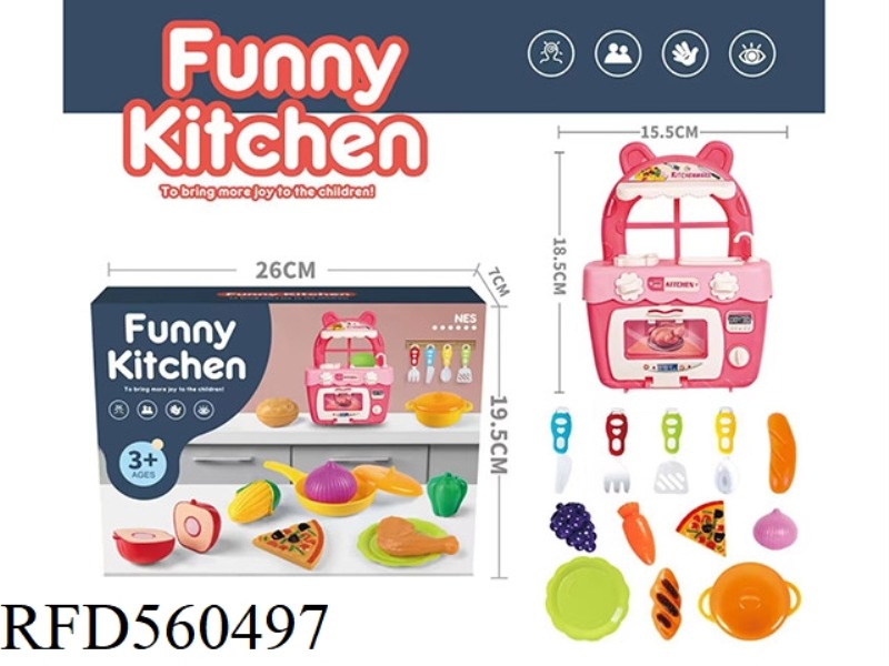 DO NOT CUT THE KITCHEN TO COOK AND PLAY HOUSE