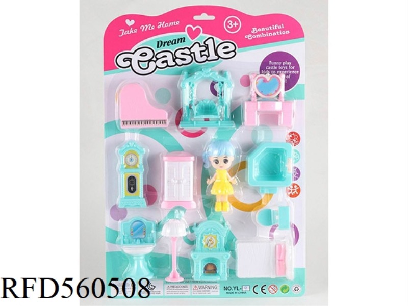 GIRL PLAYING HOUSE