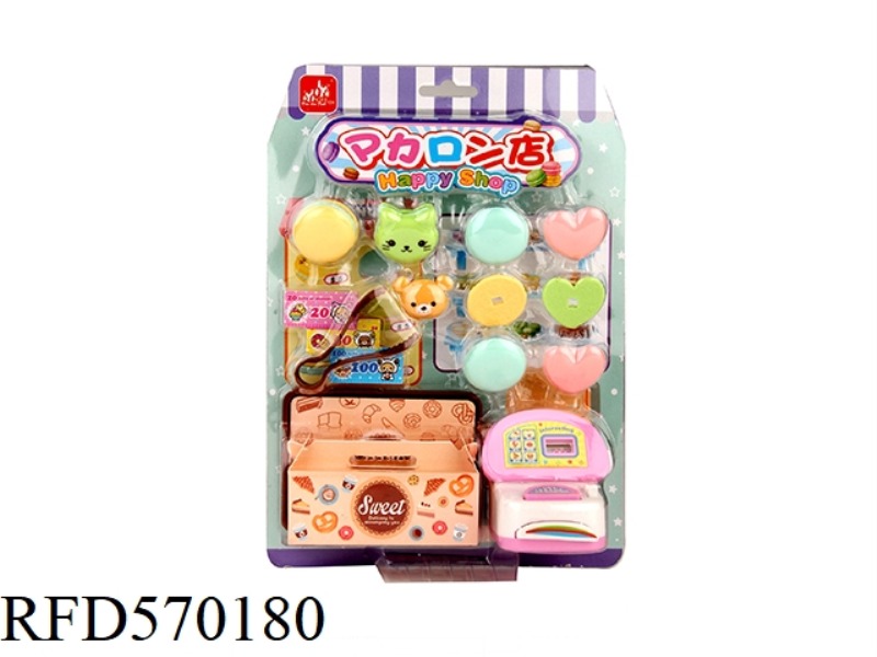 MACARON DESSERT CASHIER PLAYING HOUSE