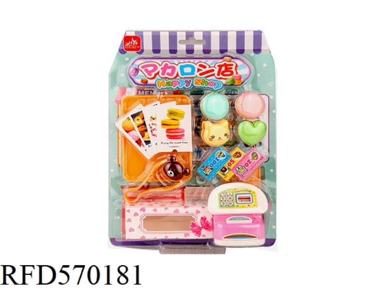 MACARON DESSERT CASHIER PLAYING HOUSE