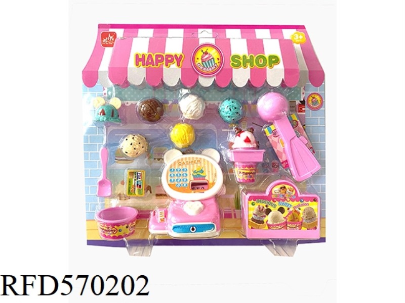 ICE CREAM BEAR CASH REGISTER SET