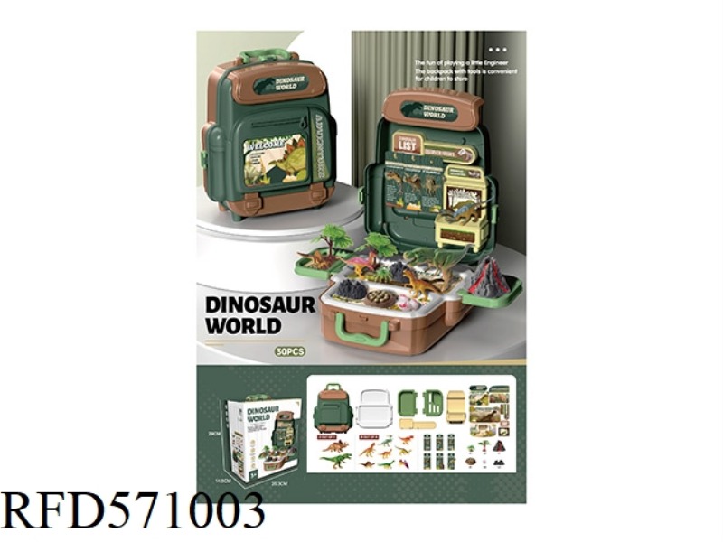 DINOSAUR WORLD BOOK BAG FROM PLAY HOUSE SERIES