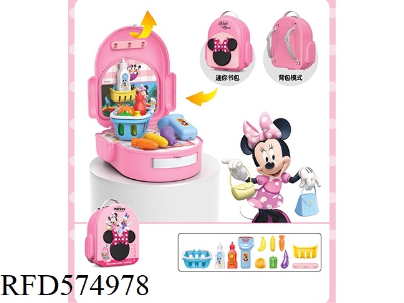 FASHION SCHOOLBAG - SUPERMARKET (MINNIE)