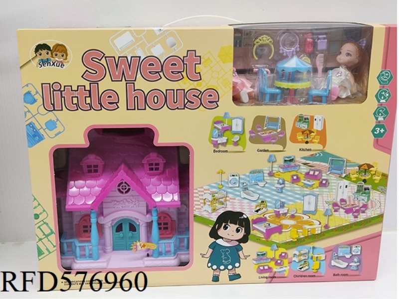 PUZZLE VILLA DIY FURNITURE SET