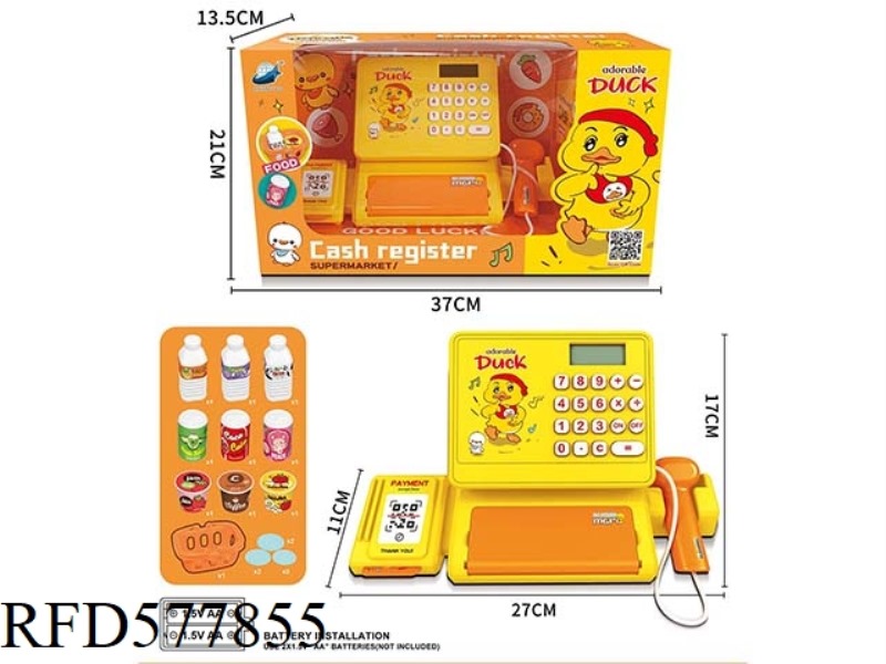 DUCKS AS CASH REGISTERS/COMPUTERS
