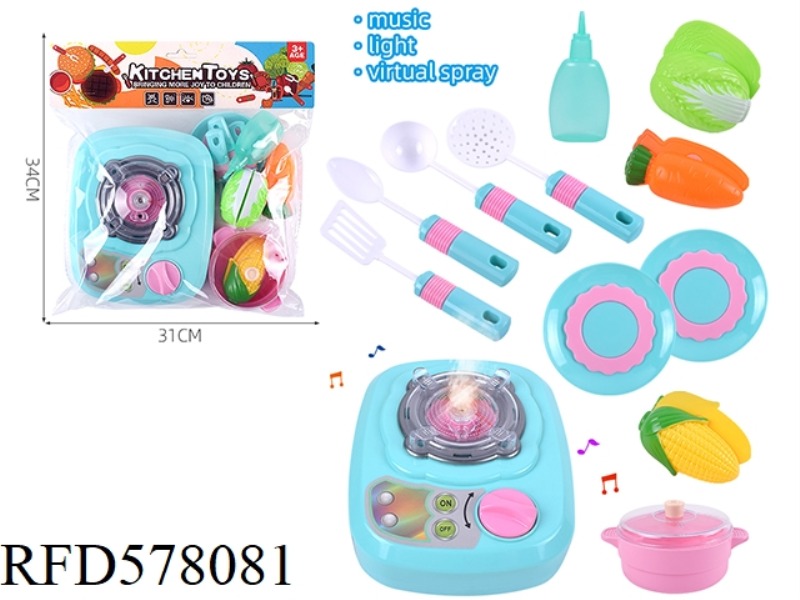 SPRAY STOVE TABLEWARE SET