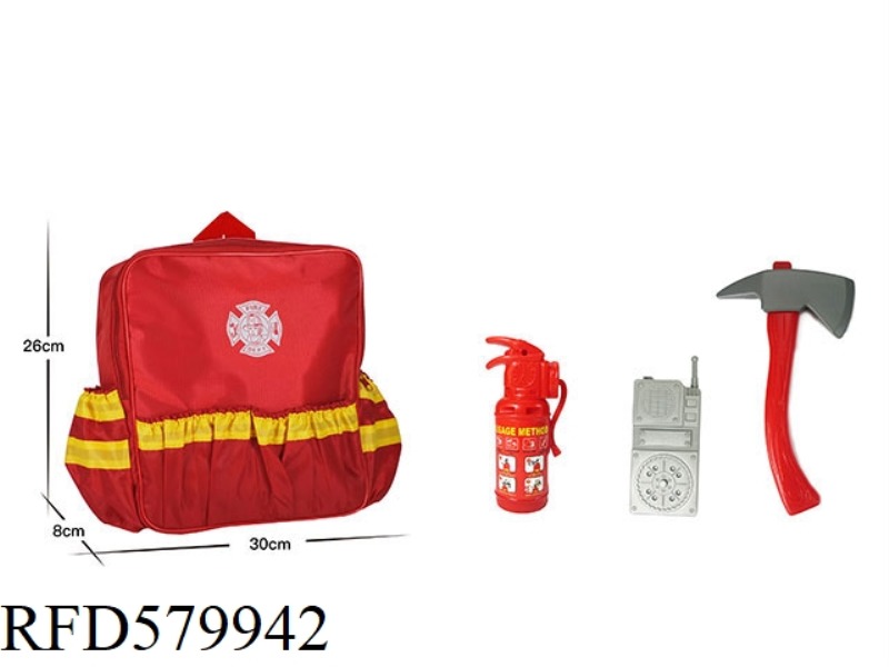 FIRE BACKPACK WITH ACCESSORIES