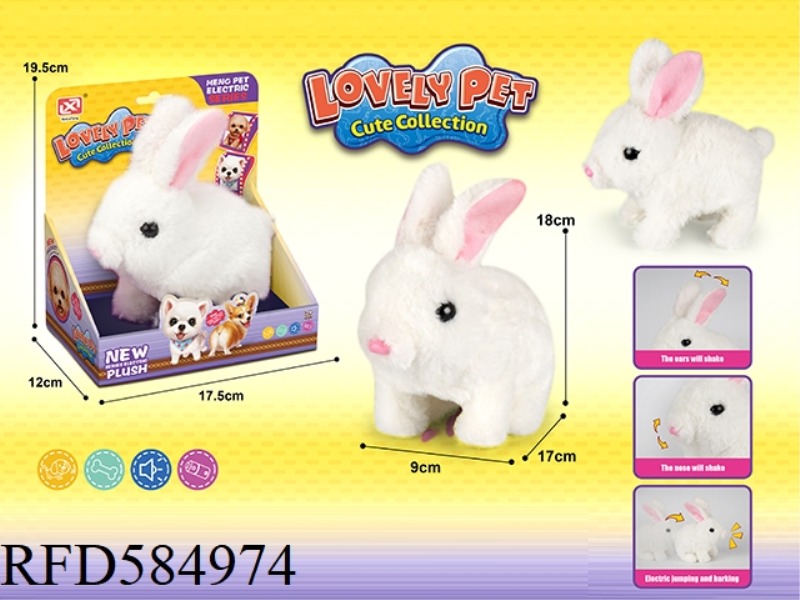 PLUSH ELECTRIC RABBIT