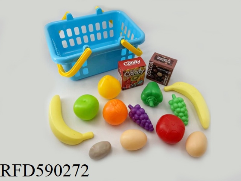 15PCS food in basket packing