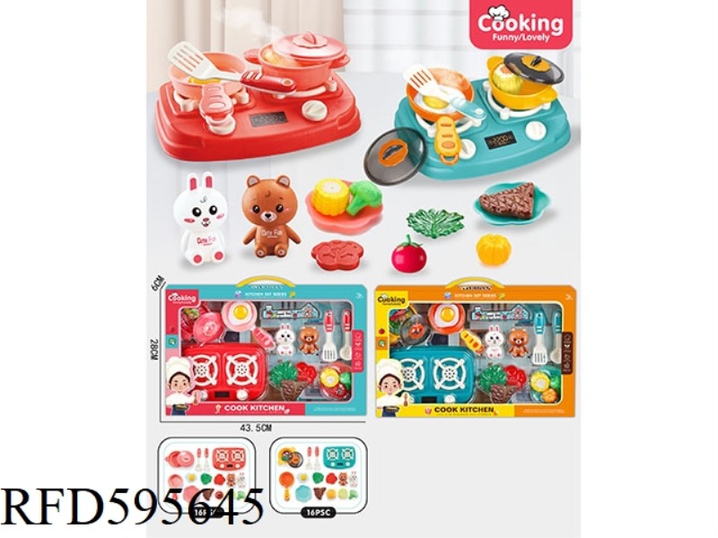 RABBIT & BEAR FAMILY SERIES 16PCS