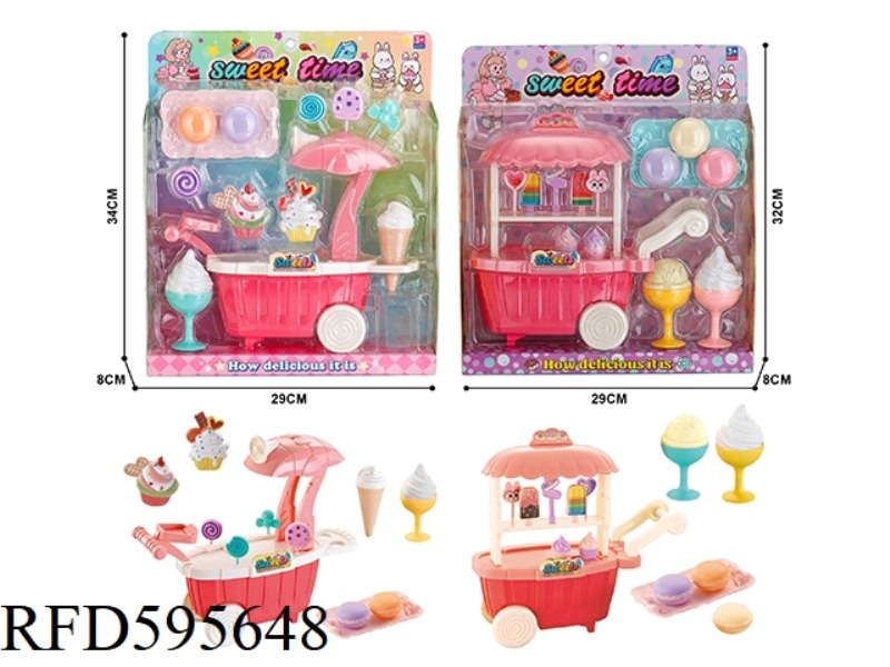 DESSERT ICE CREAM TRUCK PLAY HOUSE TOYS