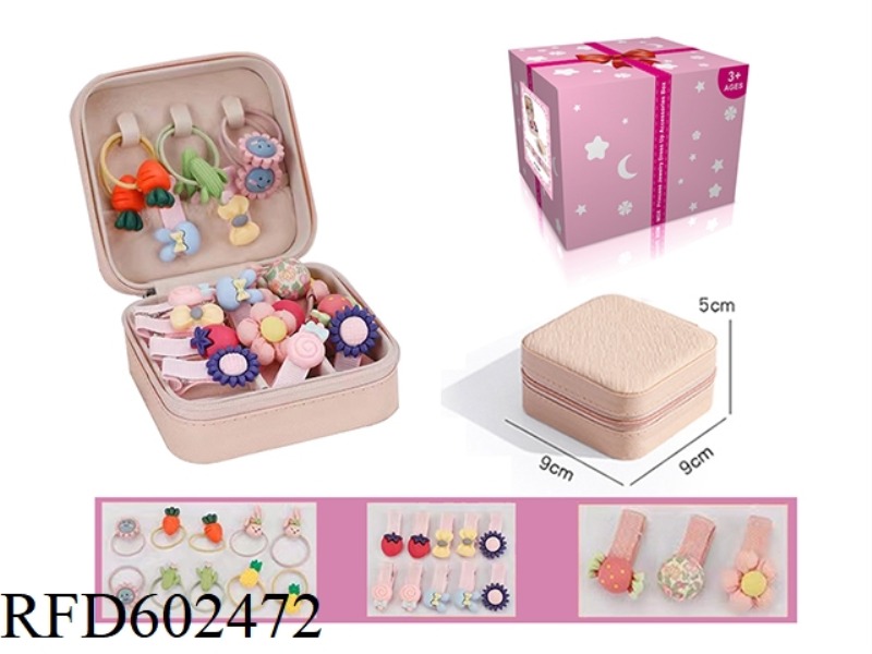 SINGLE SQUARE BOX 23-PIECE SET (LOLLIPOP HAIRPIN SET)