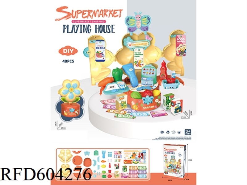 EVERY SUPERMARKET FLOWER TABLE (48PCS)