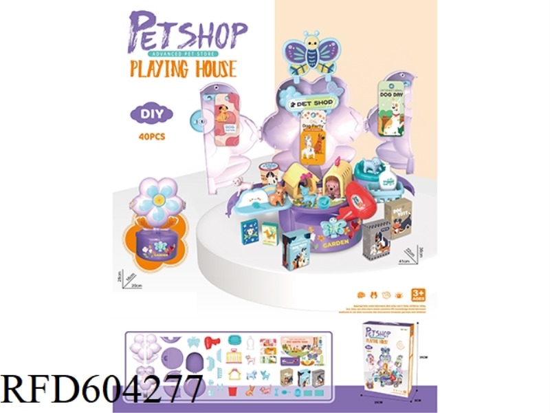 FAMILY PET FLOWER TABLE (40PCS)