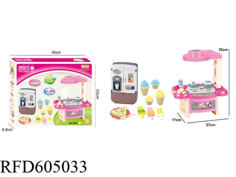 SMOKING MACHINE TABLEWARE TABLE + REFRIGERATOR APPLIANCE 2 IN 1 WITH LIGHT MUSIC SPRAY