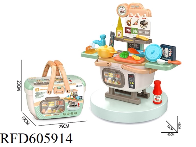 TABLEWARE RACK TYPE PORTABLE BASKET