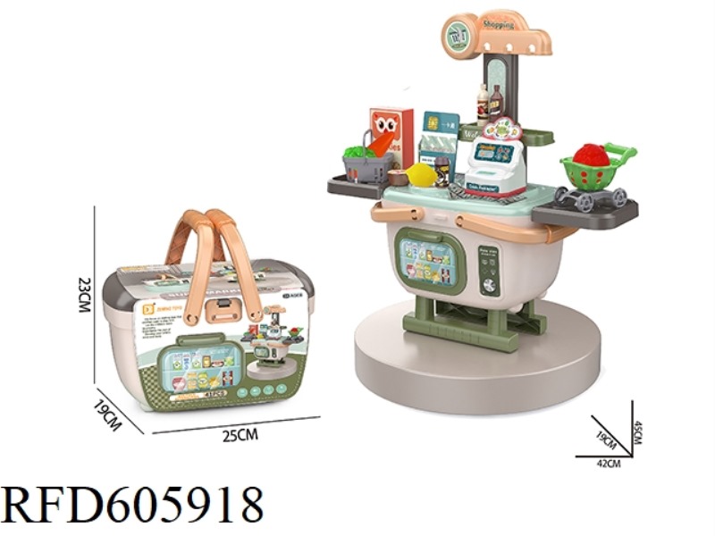 SUPERMARKET SHELF TYPE PORTABLE BASKET