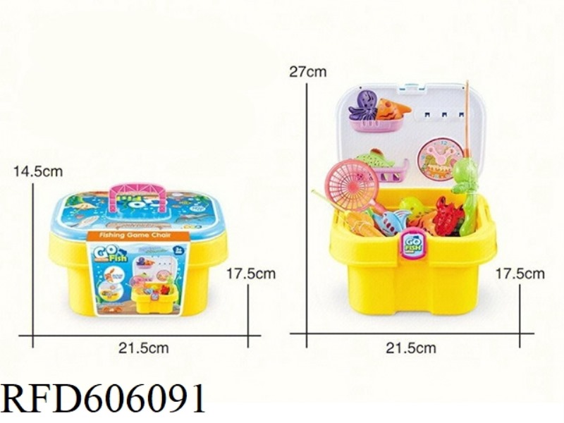 CHILDREN'S FISHING BARREL
