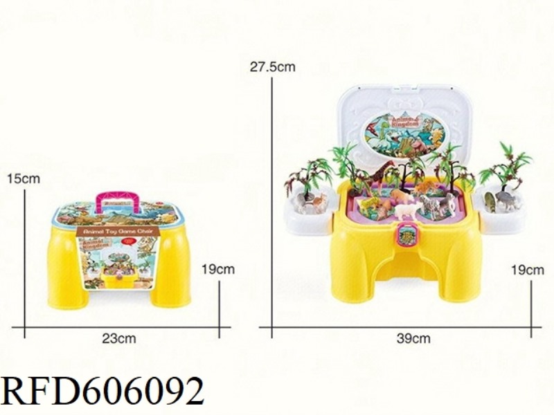 CHILDREN'S ANIMAL WORLD CHAIR