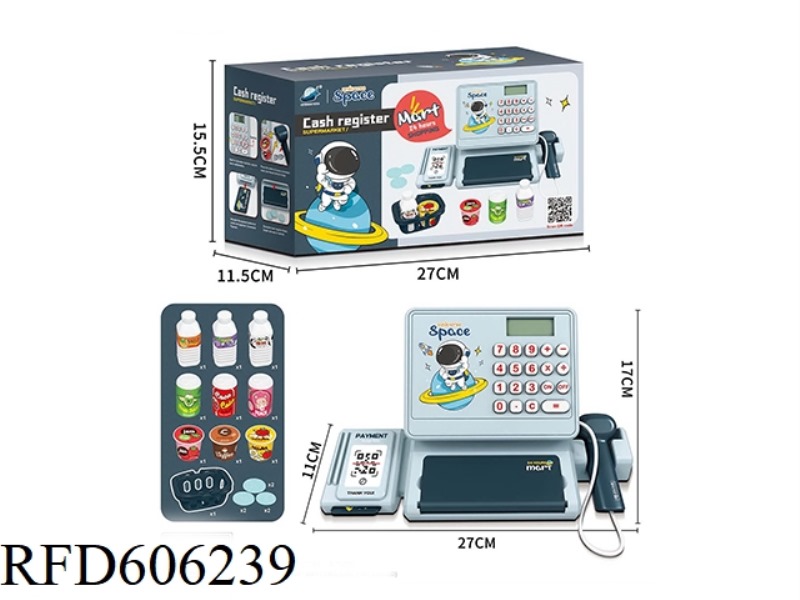 ASTRONAUT AS A CASH REGISTER/COMPUTER