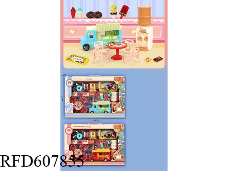 OBERSON'S ICE CREAM TRUCK SELLS SETS
